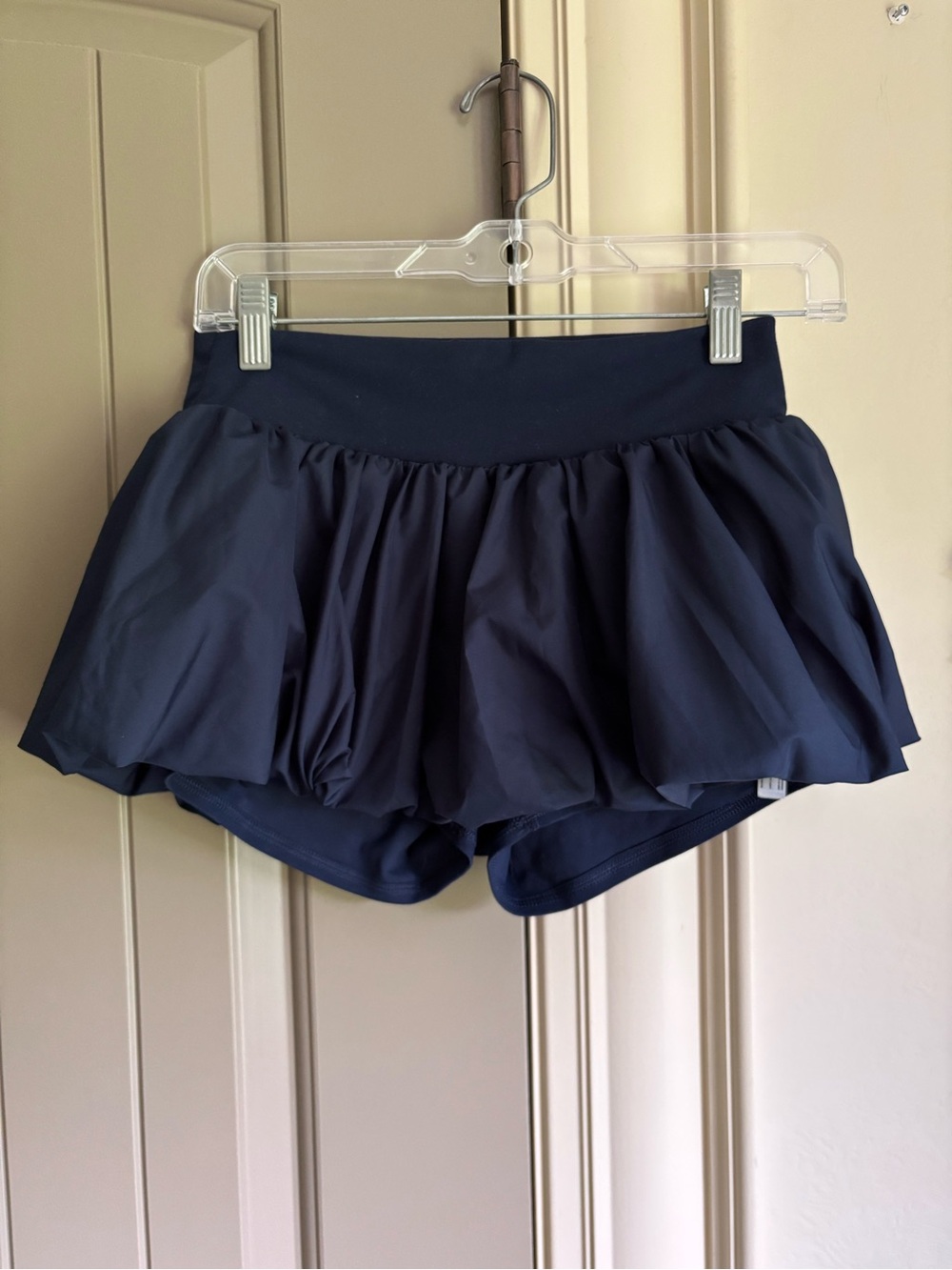 Free people Navy Blue bubble skirt with liner, clothes